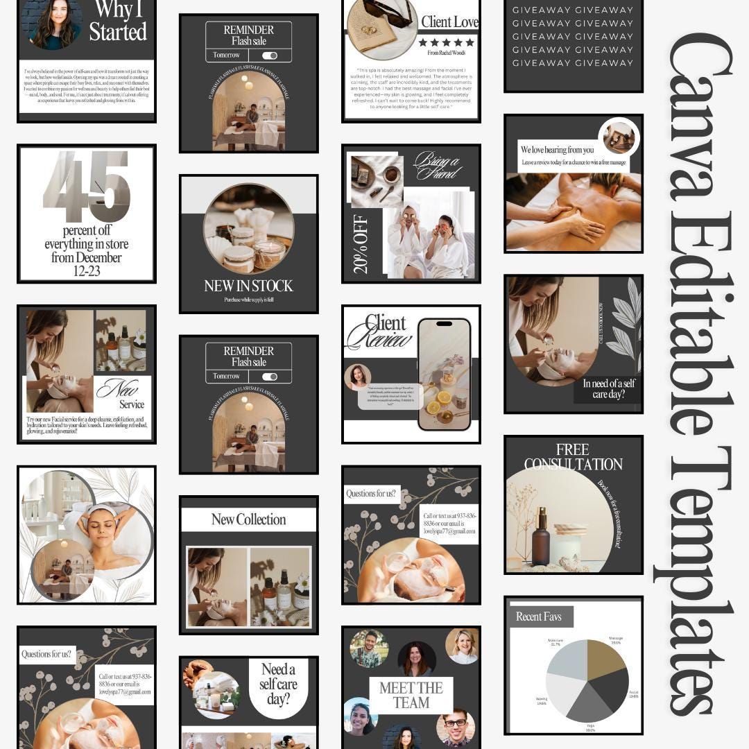 Must-Have Editable Canva Templates for Aesthetic Social Media Branding — Fully Editable + Level Up Your Feed   Make Your Business Look Premium Instantly #editablecanvatemplates #canvatemplateeditable #freecanvatemplates #canvaeditable